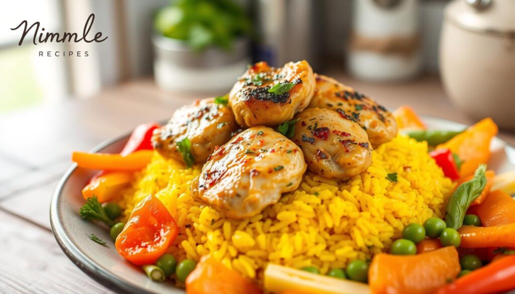 chicken and yellow rice recipe