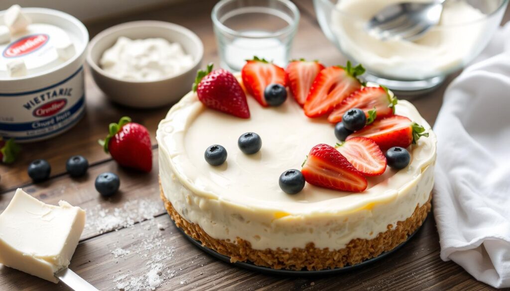 Philadelphia No Bake Cheesecake